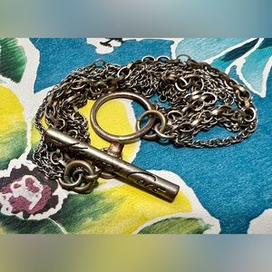 Kenneth Cole Gold & mixed Metallic chain bracelet